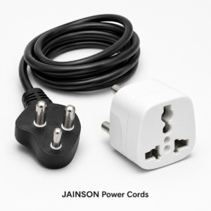 3 Pin Moulded Power Cords (Up to 6/16 Amps & 240 V)