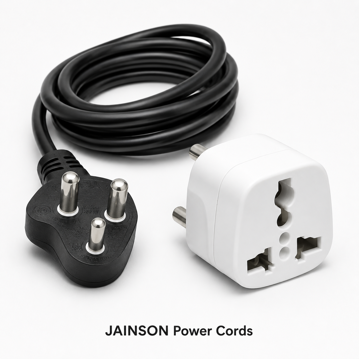 3 Pin Moulded Power Cords (Up to 6/16 Amps & 240 V)