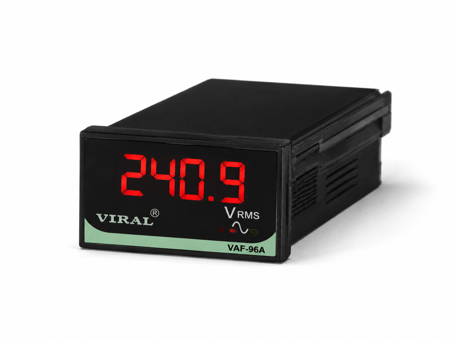 Digital Energy Meters - Single Phase Volt Indicator AC & DC ( 0 - 500.0 V ) ( Rs. 100/- Extra For DC )
