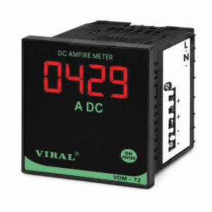 Single Phase DC Ampere Indicator - 0 - 9000 A DC ( 75 Mv Input Shunt Selectable )