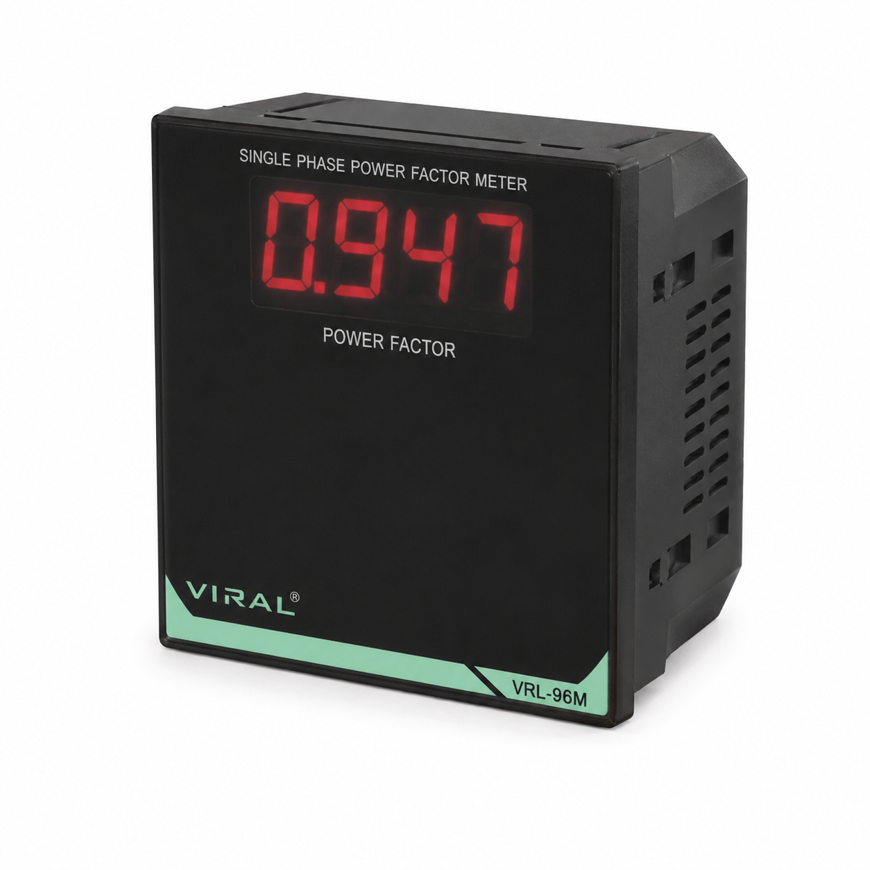 Range 0.001 To 1.000 - 96 X 96 X 55 mm (0.56" Display) / Cat VPF - 9696