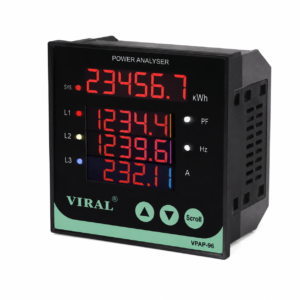 Power Analyser - 96 X 96 X 50 mm (0.39" Display) / Cat VPA - 9604