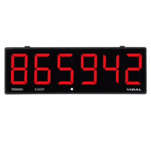 UNIVERSAL TIME TOTALISER / COUNTER / RPM METER
TIME TOTALISER : 9999.59 HOUR.MINUTE, 9999.59 MINUTE.SECONDS,
99.59.59 HOUR.MINUTE.SECONDS
COUNTER : 0 TO 999999 COUNTS RPM : 1 TO 60000 RPM