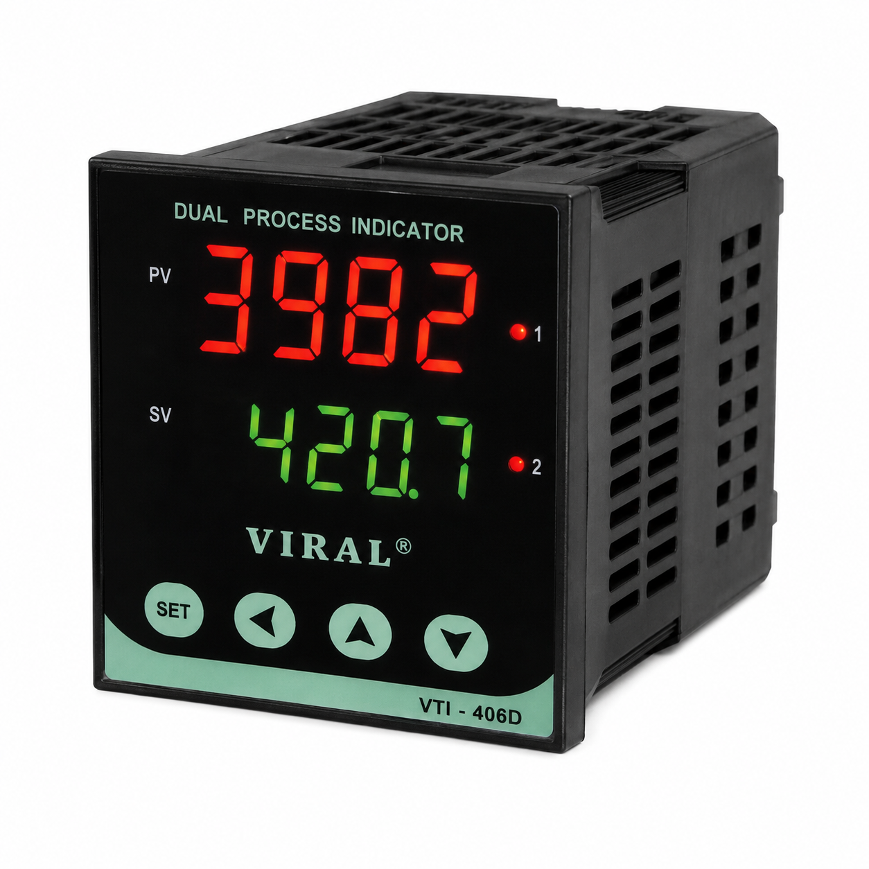 Dual Process Indicator ( Controller Price On Request ), Double Display