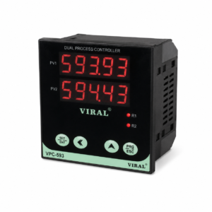 Double Display Loadcell Controller - 96 X 96 X 55 mm (Controller) (0.56" Dis.) / Cat VLIC - 9602