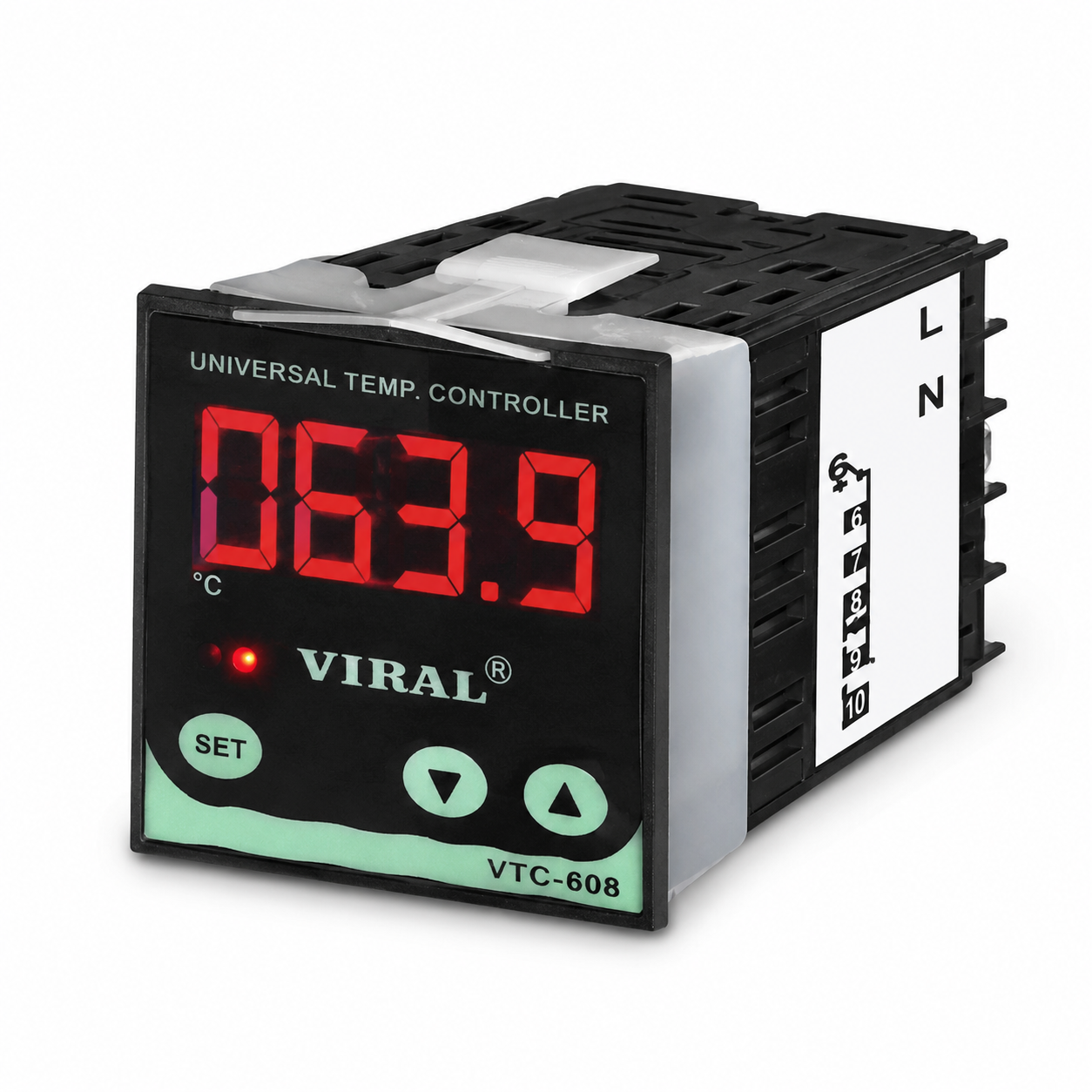 Universal Temperature Controllers Single Display with Selectable Sensor VUTC