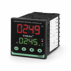 Temperature Controllers ( Economy ) - Double Display With Single Sensors ( J / K / PT-100 / R / S ) ( Factory Set )