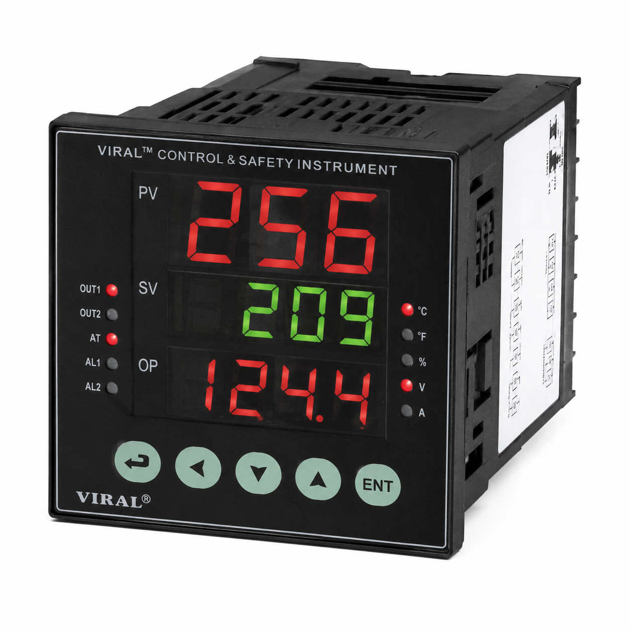 Temperature Controller And Ampere Indicator