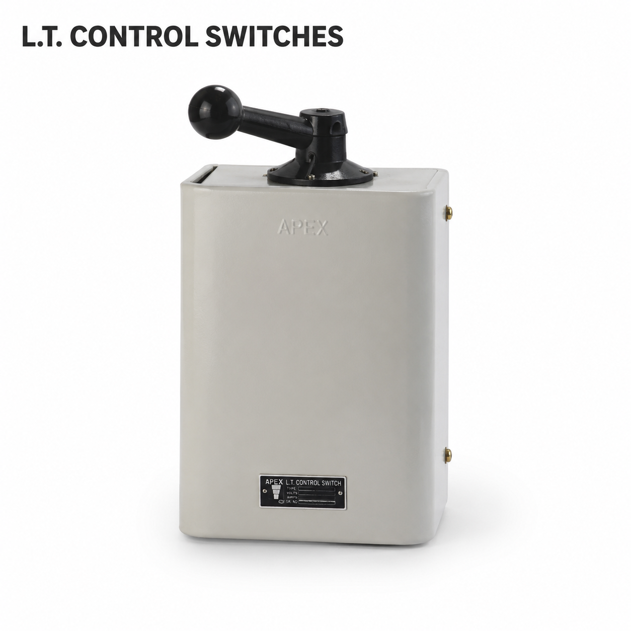 L.T. Control Switches 16 Amp S. S Moulding