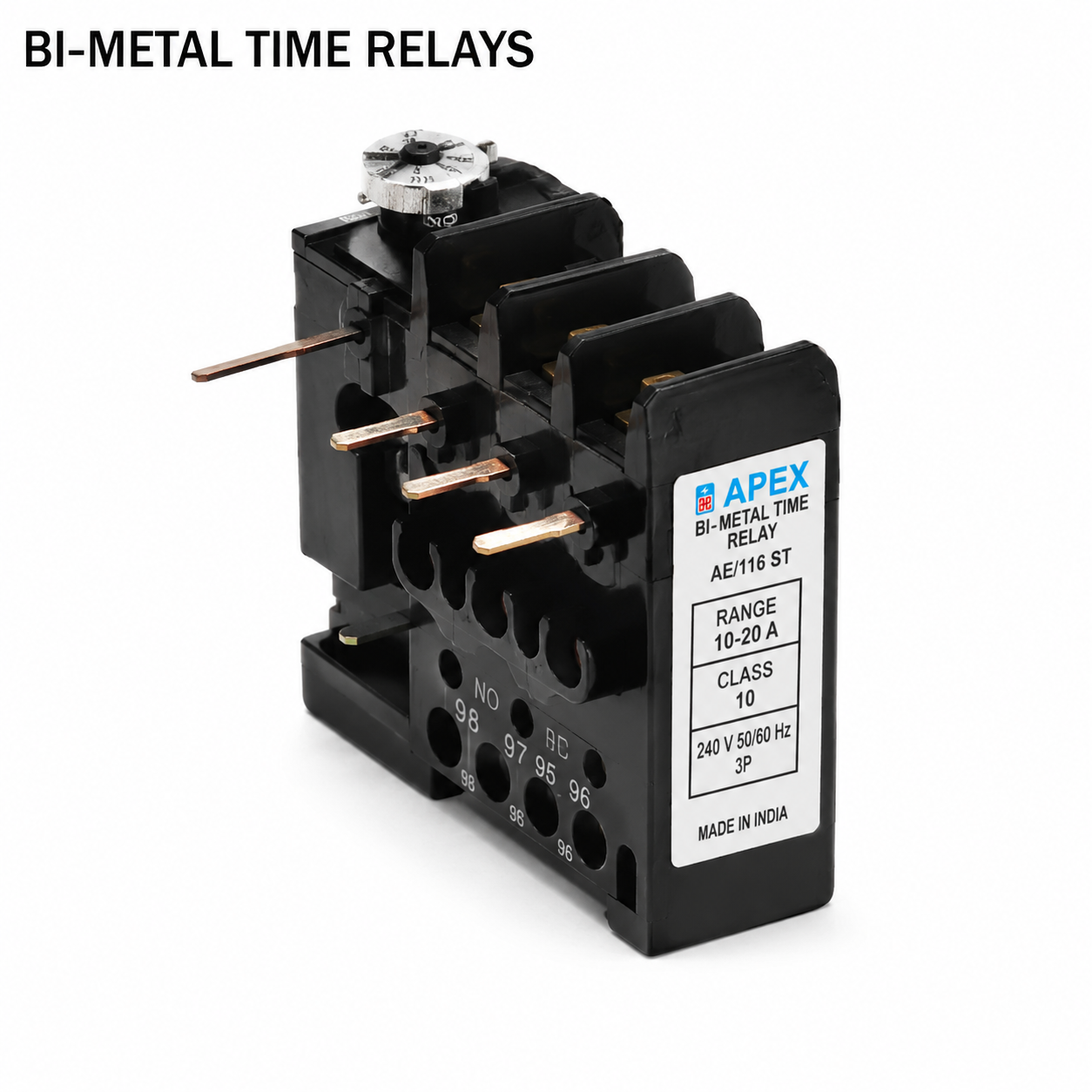 Bi-Metal Time Relays