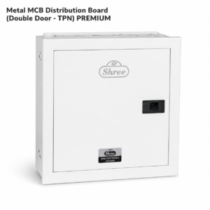 Metal MCB Distribution Board (Double Door - TPN) Premium