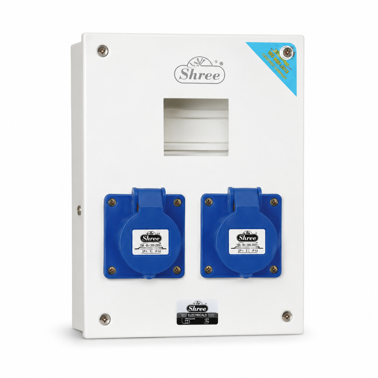 PVC 2 Socket + 1 MCB Board - Image 2