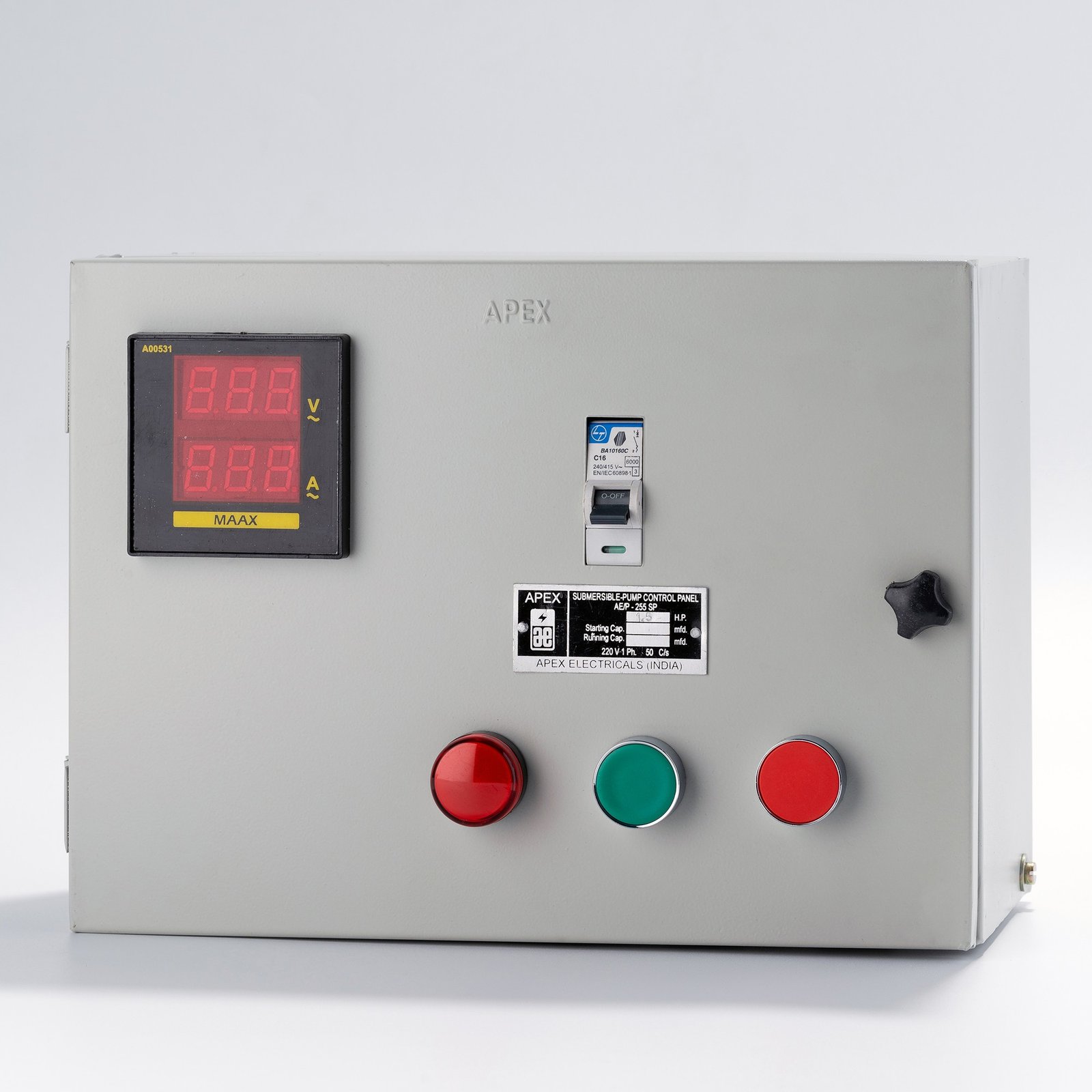 Submersible Pump Control Panel - Single Phase