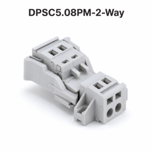 Elemex DPSC5.08PM (2 Way) Spring Clamp Terminals