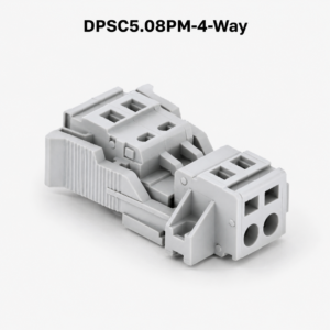 Elemex DPSC5.08PM (4 Way) Spring Clamp Terminals