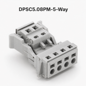 Elemex DPSC5.08PM (5 Way) Spring Clamp Terminals