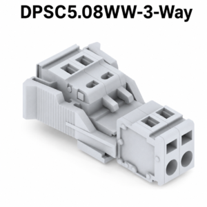 Elemex DPSC5.08WW (3 Way) Spring Clamp Terminals