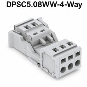 Elemex DPSC5.08WW (4 Way) Spring Clamp Terminals
