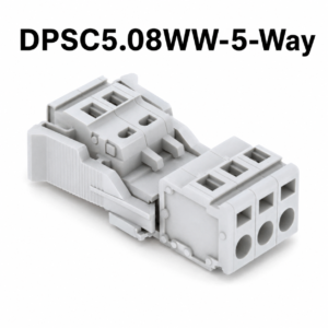 Elemex DPSC5.08WW (5 Way) Spring Clamp Terminals