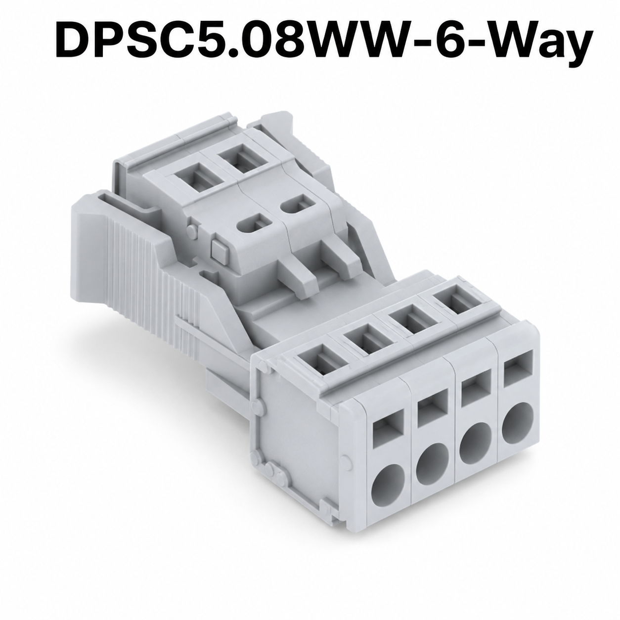 Elemex DPSC5.08WW (6 Way) Spring Clamp Terminals