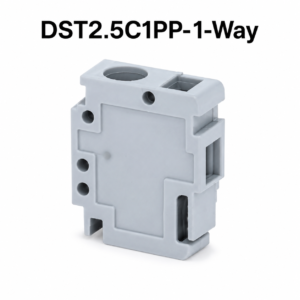Elemex DST2.5C1PP - 1 Way Spring Clamp Terminals