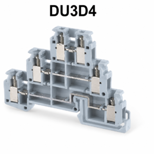 Elemex DU3D4 Triple Deck Terminals