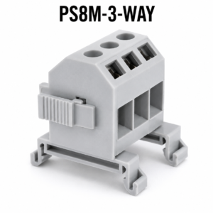 Elemex PS8M - 3 Way Plug and Socket